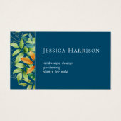 水エレガント色の緑の葉植物青 (正面)