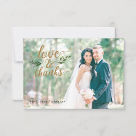 水エレガント色の緑サンキューカード サンキューカード