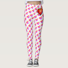 水エレガント色の羽カスタムレギンス