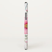 水エレガント色の花カラフル植物模様 Case-Mate iPhoneケース (裏面/右)