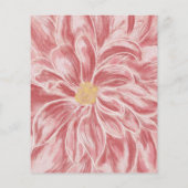 水エレガント色の菊の願いベビー (裏面)