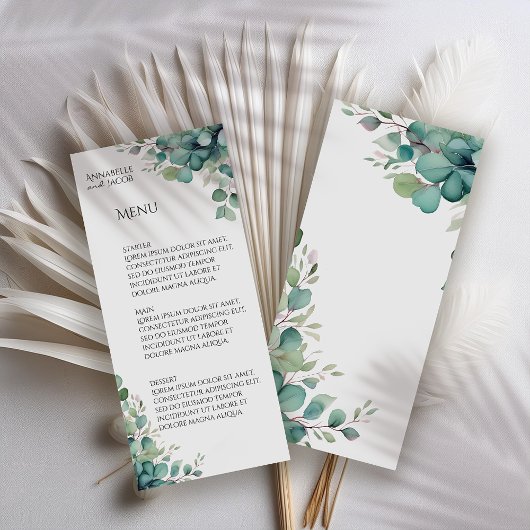 水エレガント色の葉メニュー メニュー