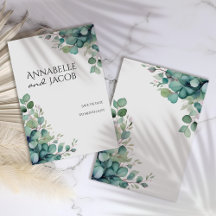 水エレガント色の離れカードの保存