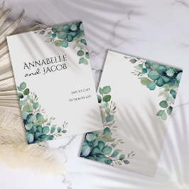 水エレガント色の離れカードの保存 セーブザデート