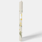 水エレガント色の黄色春の花 Case-Mate iPhoneケース (裏面 / 右)