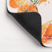 水エレガント色は元気だ マウスパッド (コーナー)