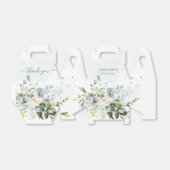 水エレガント色ほこりっぽいブルーガムユーカリ フェイバーボックス (折り畳みなし)