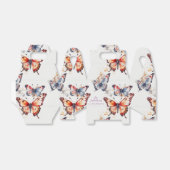 水エレガント色よくはしゃぐ蝶カスタム フェイバーボックス (折り畳みなし)