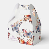 水エレガント色よくはしゃぐ蝶カスタム フェイバーボックス (正面サイド)