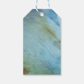 水エレガント色ギフトラベル ギフトタグ (裏面)