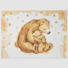 水エレガント色クマ 薄葉紙