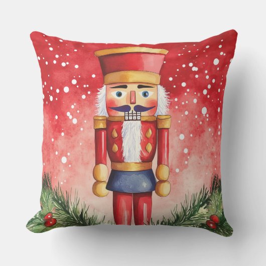 水エレガント色クリスマスツリー枕 クッション (正面)