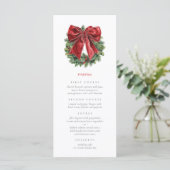 水エレガント色クリスマスフェスティバル メニュー (スタンド正面)