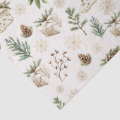 水エレガント色クリスマスホリデーパターン 薄葉紙 (詳細)