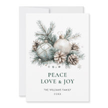 水エレガント色クリスマス装飾挨拶