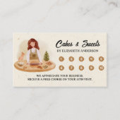 水エレガント色ケーキベーカリーパティシシェフ ロイヤリティカード (正面)