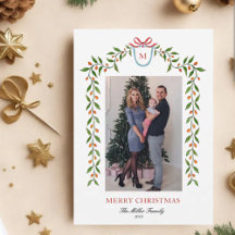 水エレガント色シトラスガーランドモノグラムホリデイ