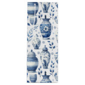 水エレガント色ジンジャーズ柄 ワインギフトバッグ (正面)