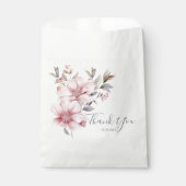 水エレガント色ソフトピンクフローラありがとう フェイバーバッグ (正面)