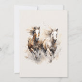 水エレガント色ダービーパーティー競馬 招待状 (裏面)