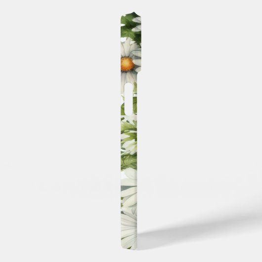 水エレガント色デイジー花 Case-Mate iPhoneケース (裏面 / 右)