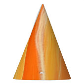 水エレガント色ハッピーハローウィン紙帽子 パーティーハット (左)