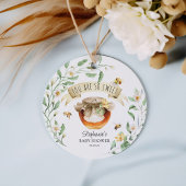 水エレガント色ハニービー赤ちゃんシャワーありがとう フェイバータグ