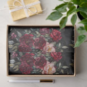 水エレガント色ハロウィーンフローラ 薄葉紙 (ギフト)