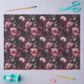 水エレガント色バラスカルハロウィーン 薄葉紙 (クラフト)