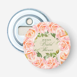 水エレガント色バラブライダルシャワー 栓抜き