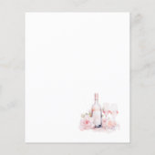 水エレガント色ピンクフローラ彼は彼女はgと言った (裏面)