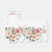 水エレガント色ピンクローズ結婚ズ フェイバーボックス (折り畳みなし)