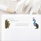 水エレガント色ピーコック ラベル (インサイチュ)