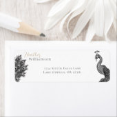 水エレガント色ピーコック ラベル (インサイチュ)