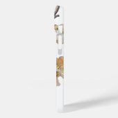 水エレガント色ピーチ花模様 Case-Mate iPhoneケース (裏面 / 左)