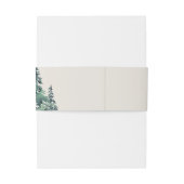 水エレガント色フォレスト招待状用帯 招待状ベリーバンド (裏面例)