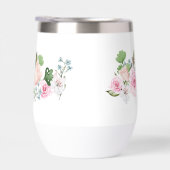 水エレガント色フローラウォーターボトル (右面)