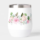 水エレガント色フローラウォーターボトル (背面)