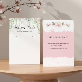 水エレガント色フローラカスタムイヤリングディスプレイ