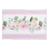 水エレガント色フローラセット 枕カバー (裏面-左)