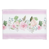 水エレガント色フローラセット 枕カバー (正面左)