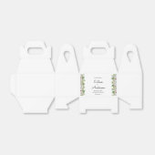 水エレガント色フローラパステル結婚ズケーキ フェイバーボックス (折り畳みなし)