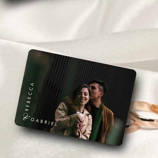 水エレガント色フローラフォト結婚ズ 出欠カード