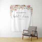 水エレガント色フローラブライダルシャワータペストリー タペストリー (インサイチュ)