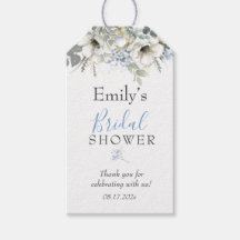 水エレガント色フローラブライダルシャワー