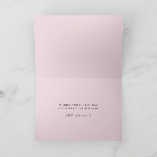 水エレガント色フローラマザーズデイカード シーズンカード (内部)