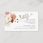 水エレガント色フローラ園 エンクロージャーカード (正面)