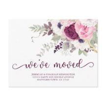 水エレガント色フローラ引っ越しましたの新しい住所