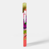 水エレガント色フローラ引用文「この女の子缶」 Case-Mate iPhoneケース (裏面 / 左)