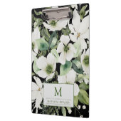 水エレガント色フローラ白黒 クリップボード (左)